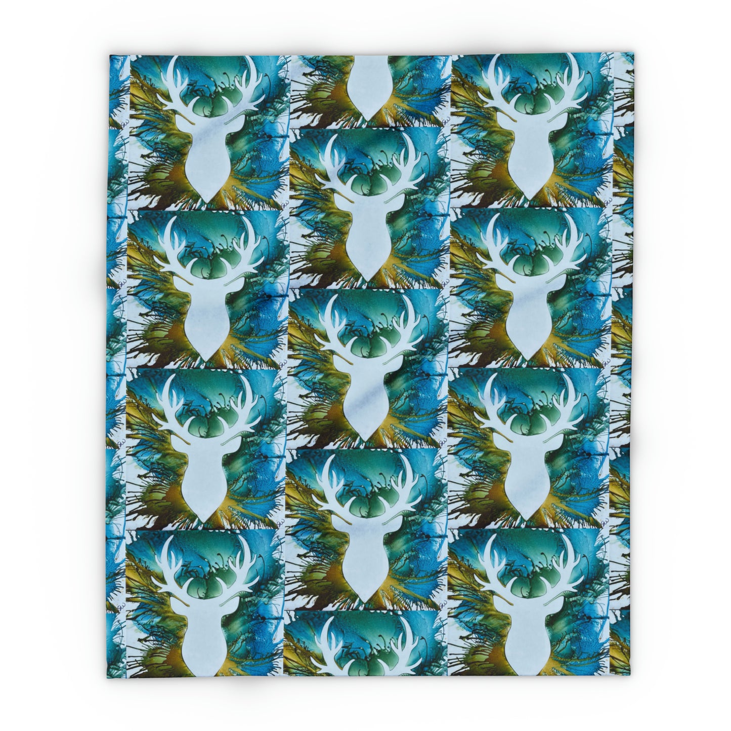Arctic Fleece Light Weight Woodland Blanket
