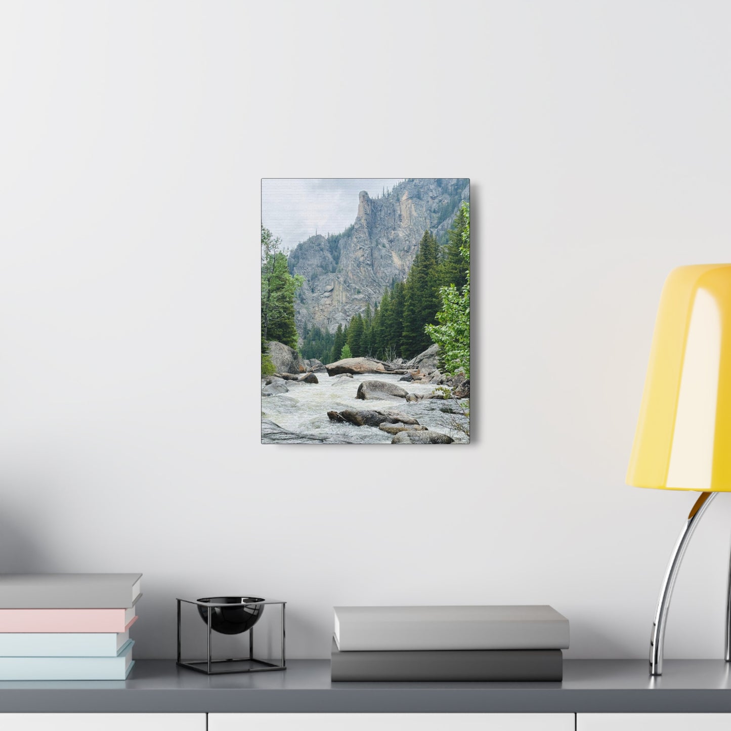 Top of the Canyon Big Horn Mountains Canvas Gallery Wrap