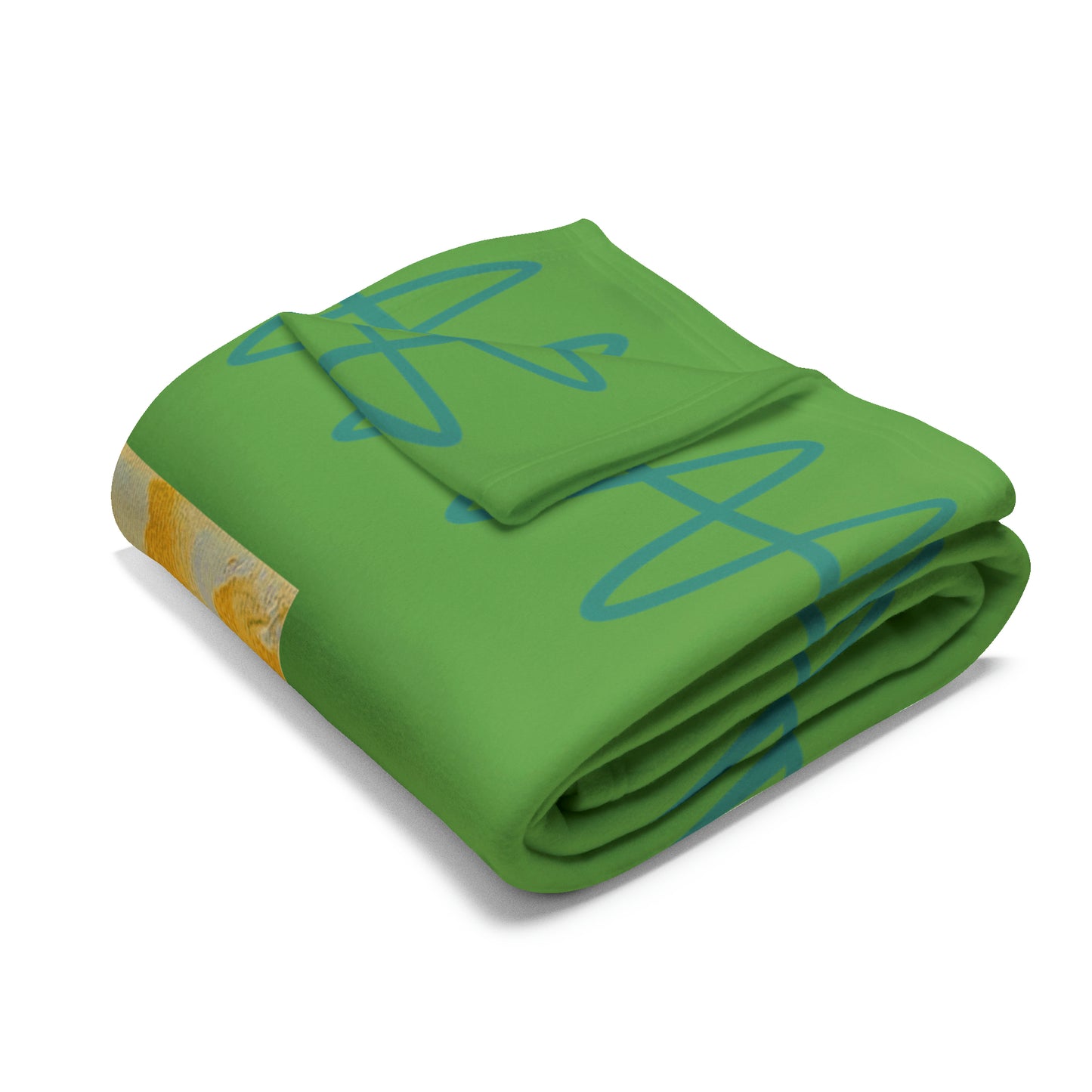 Arctic Fleece Light Weight Frog Blanket