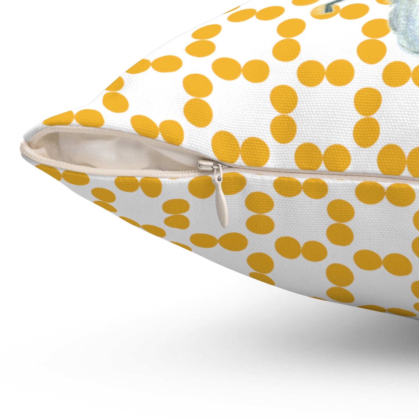 Bee Spun Polyester Square Pillow