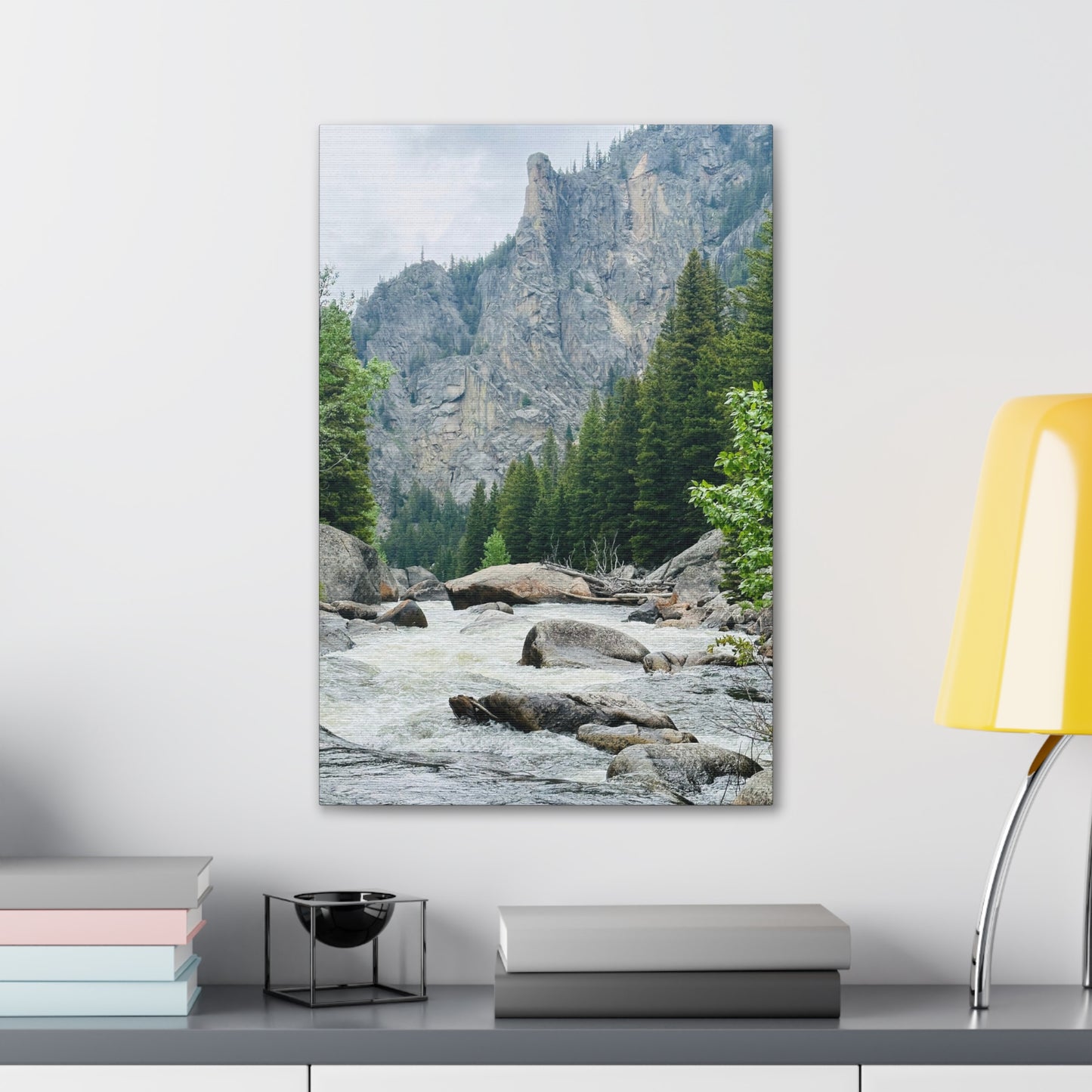 Top of the Canyon Big Horn Mountains Canvas Gallery Wrap