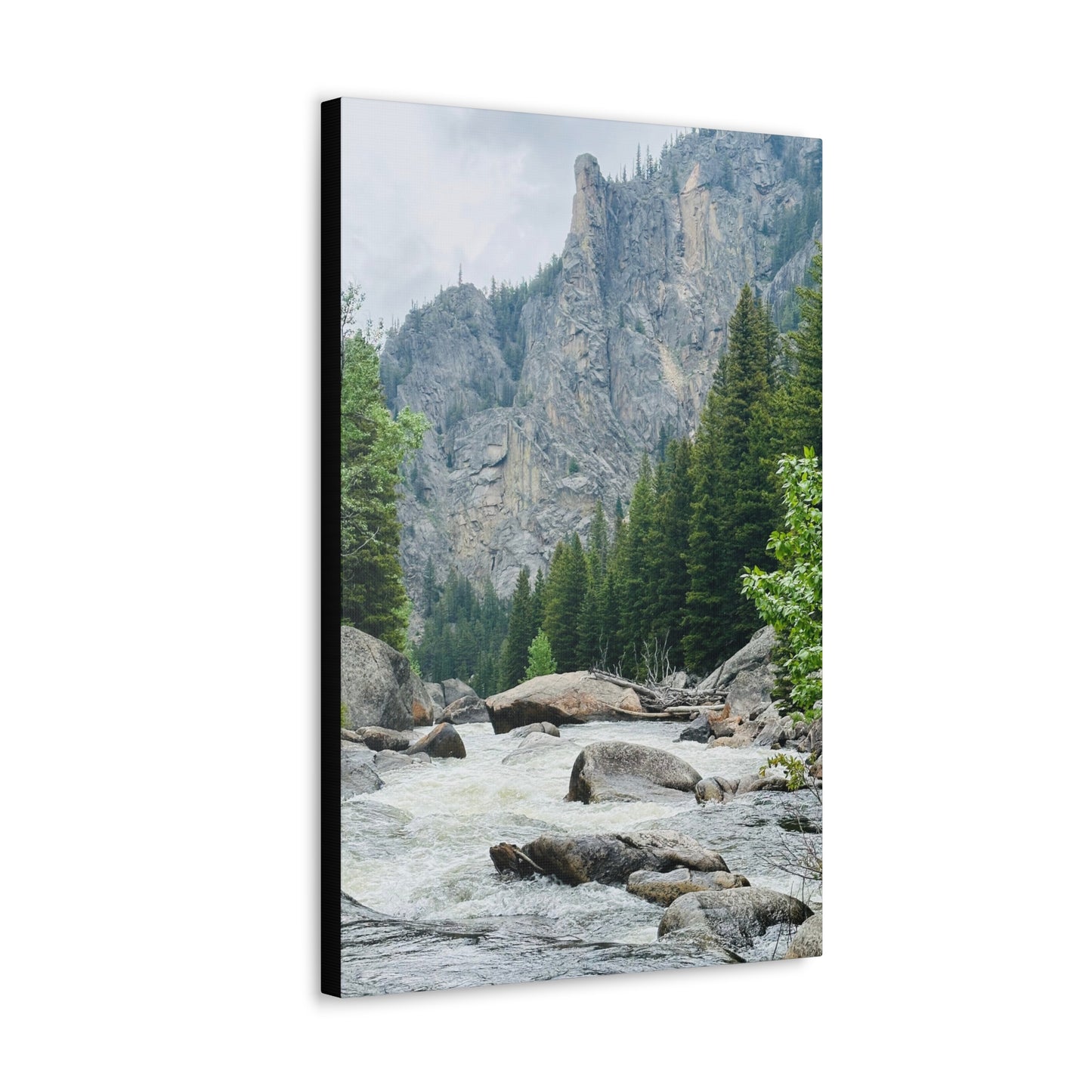 Top of the Canyon Big Horn Mountains Canvas Gallery Wrap