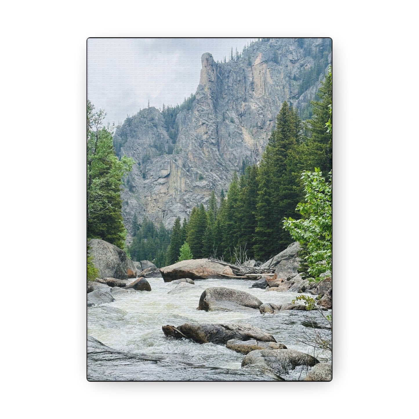 Top of the Canyon Big Horn Mountains Canvas Gallery Wrap