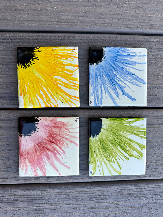 Flower Coaster Set