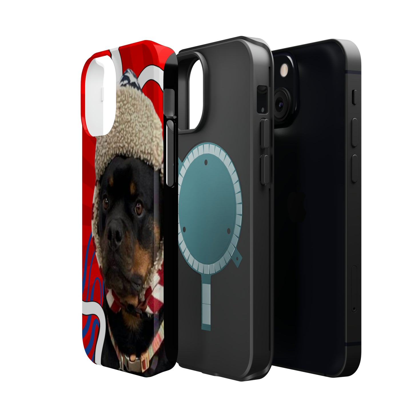 iPhone Rottweiler MagSafe Tough Phone Case