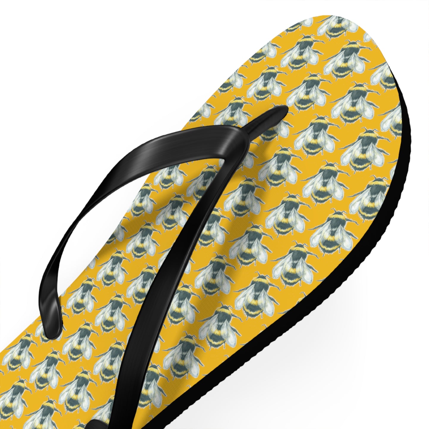 Original Art Bee Flip Flops