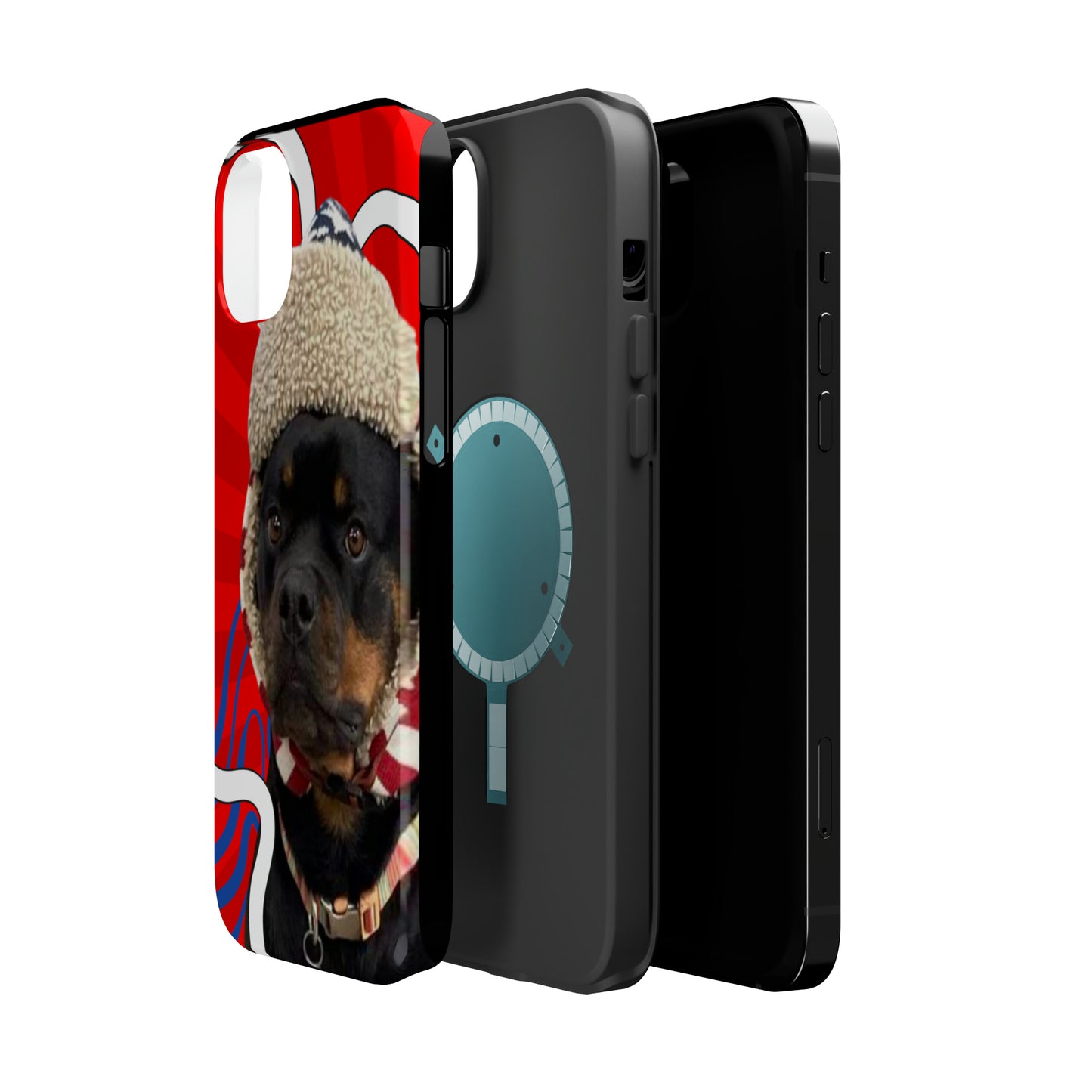 iPhone Rottweiler MagSafe Tough Phone Case