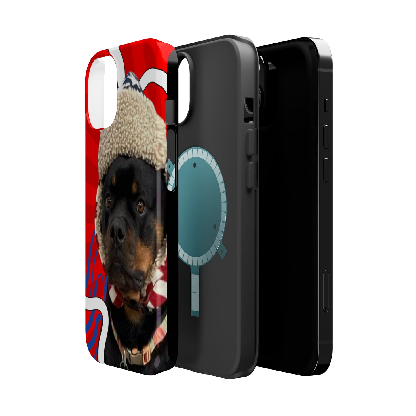 iPhone Rottweiler MagSafe Tough Phone Case