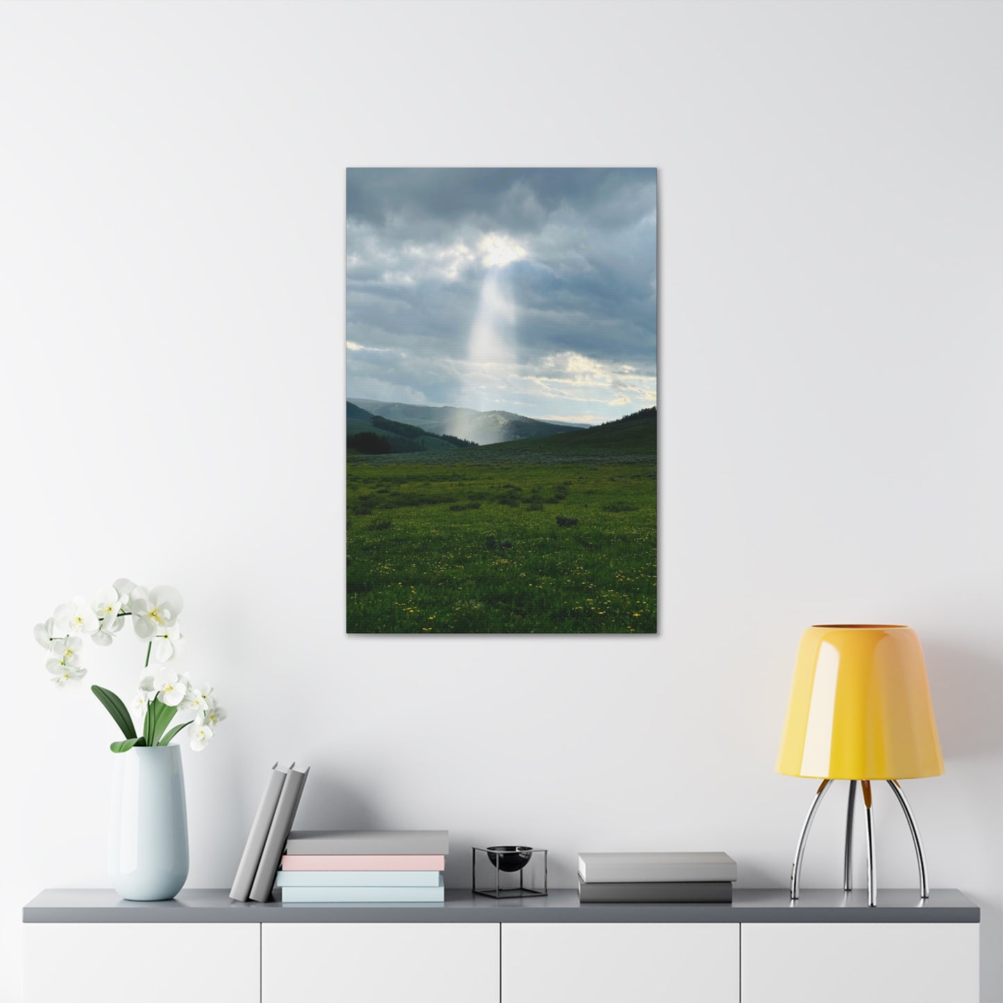 Heart of the Big Horn Mountains Canvas Gallery Wrap