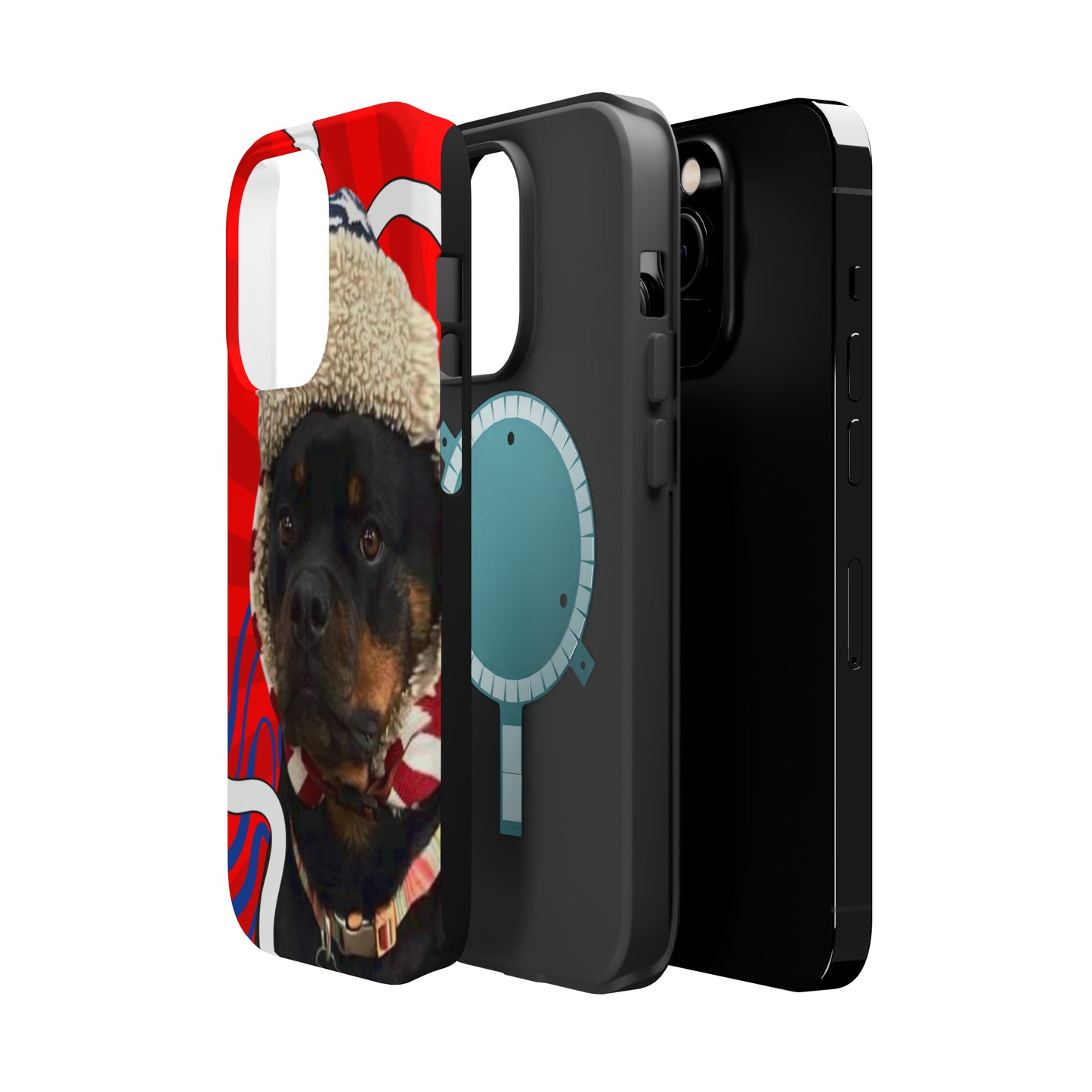 iPhone Rottweiler MagSafe Tough Phone Case