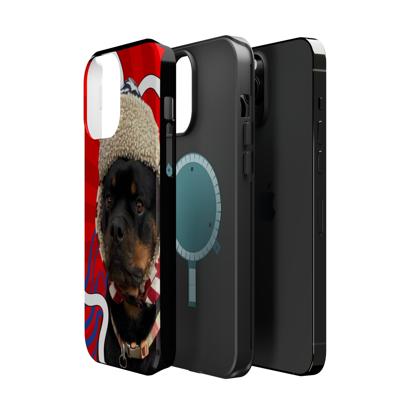 iPhone Rottweiler MagSafe Tough Phone Case