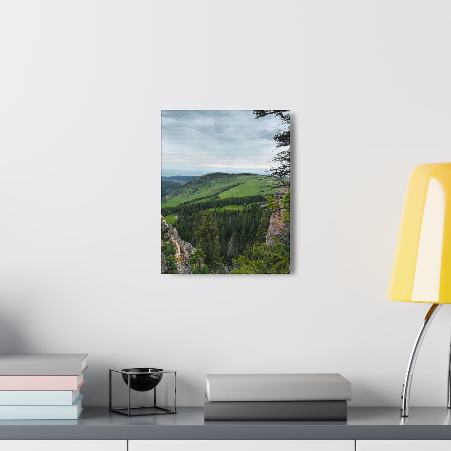 Freeze Out Big Horn Mountains Canvas Gallery Wrap