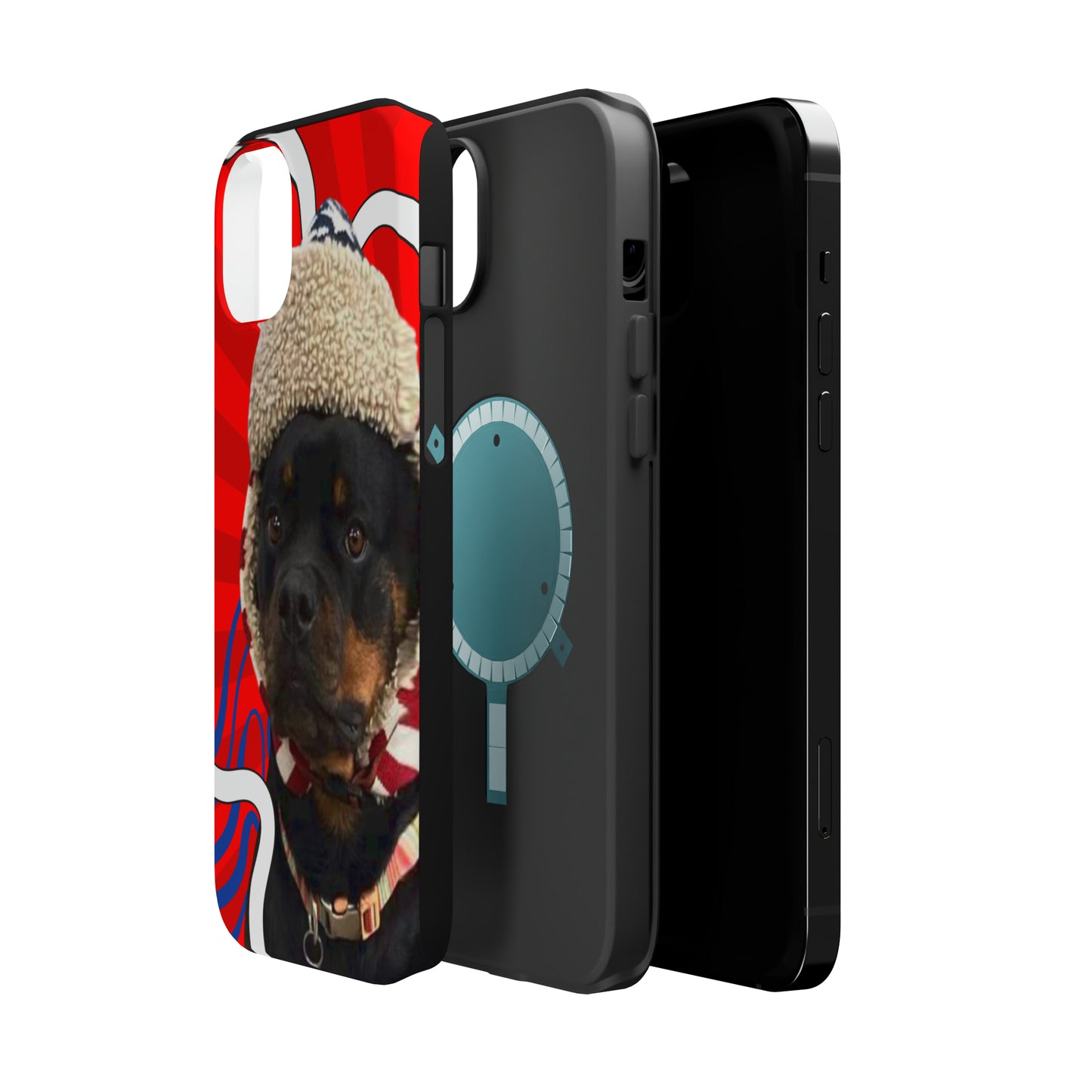 iPhone Rottweiler MagSafe Tough Phone Case