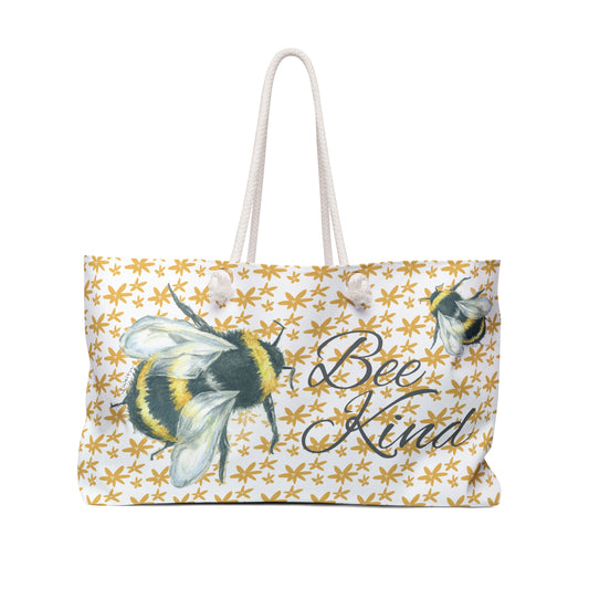 Bee Kind Weekender Bag