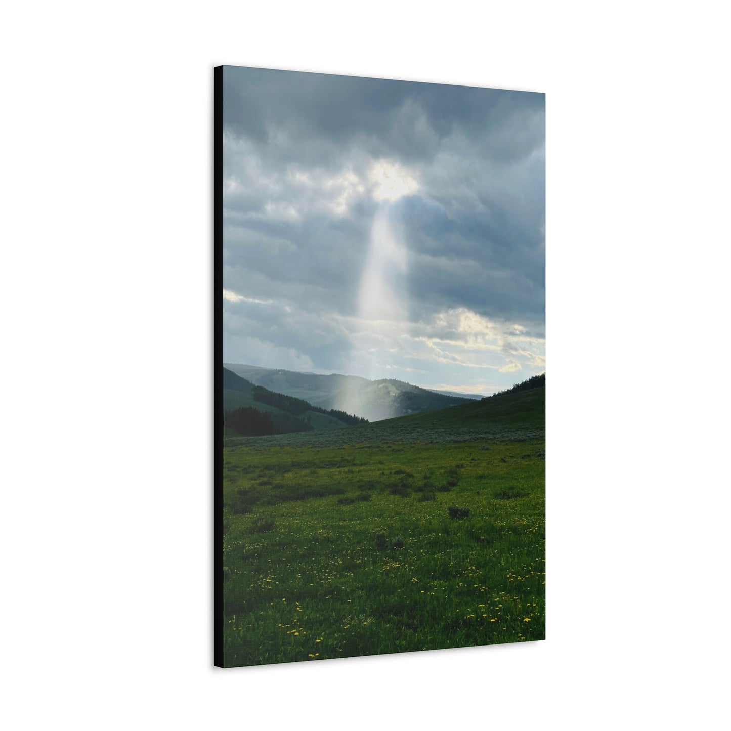 Heart of the Big Horn Mountains Canvas Gallery Wrap