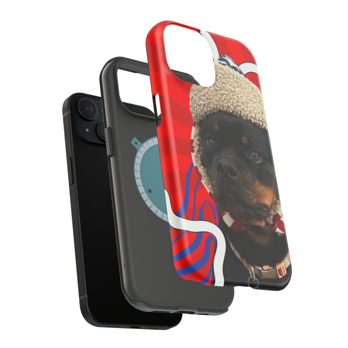 iPhone Rottweiler MagSafe Tough Phone Case