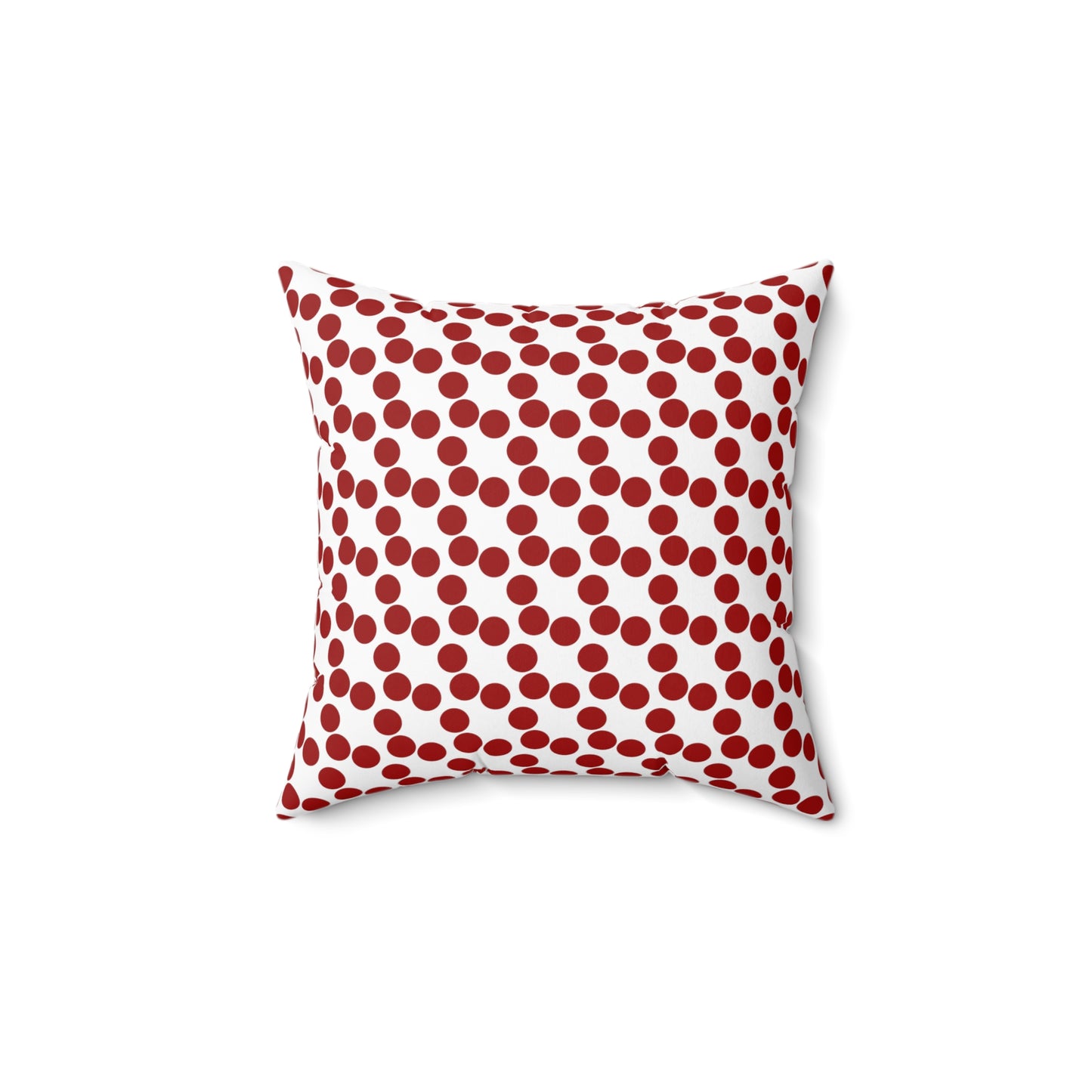 Crazy Chickens Spun Polyester Square Pillow