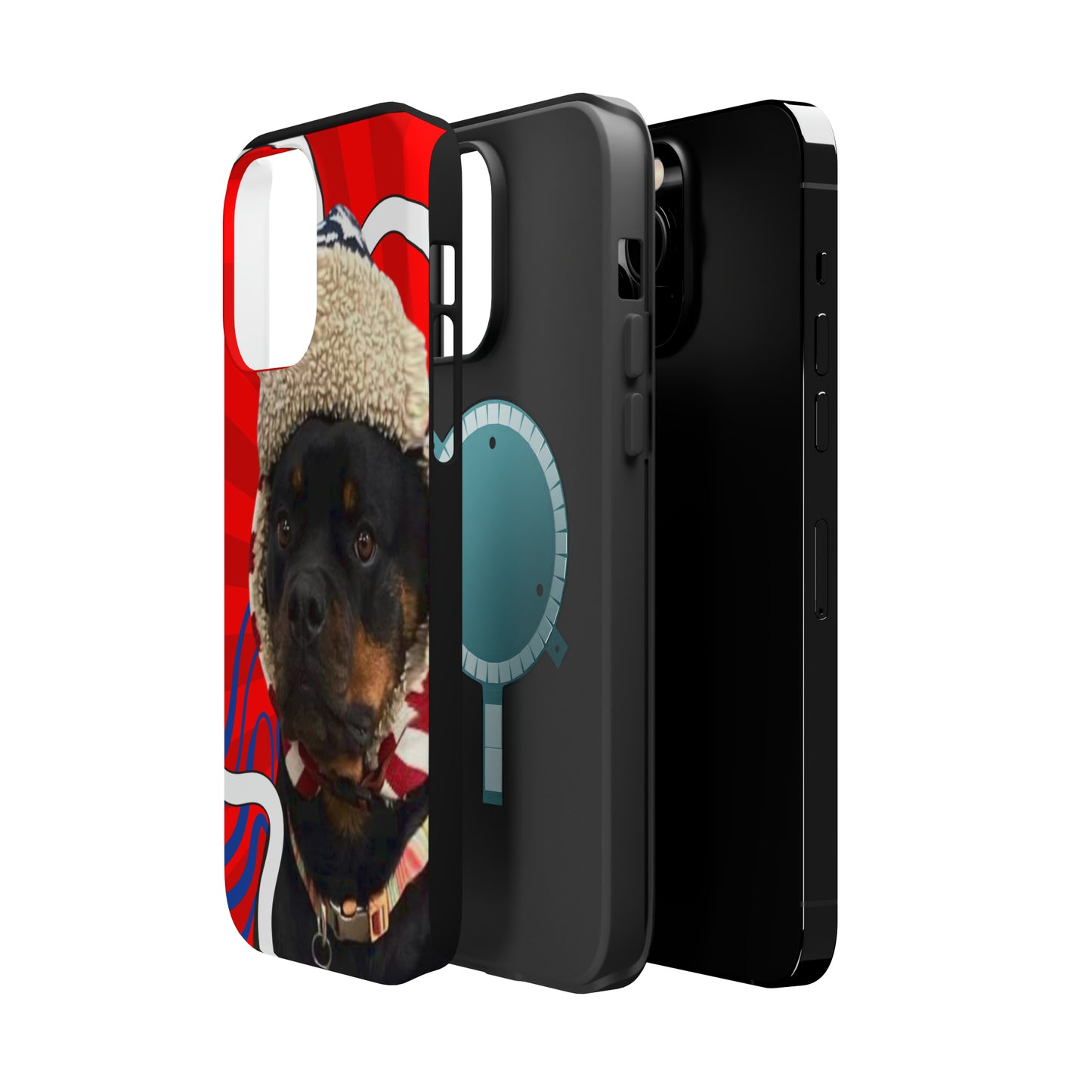 iPhone Rottweiler MagSafe Tough Phone Case