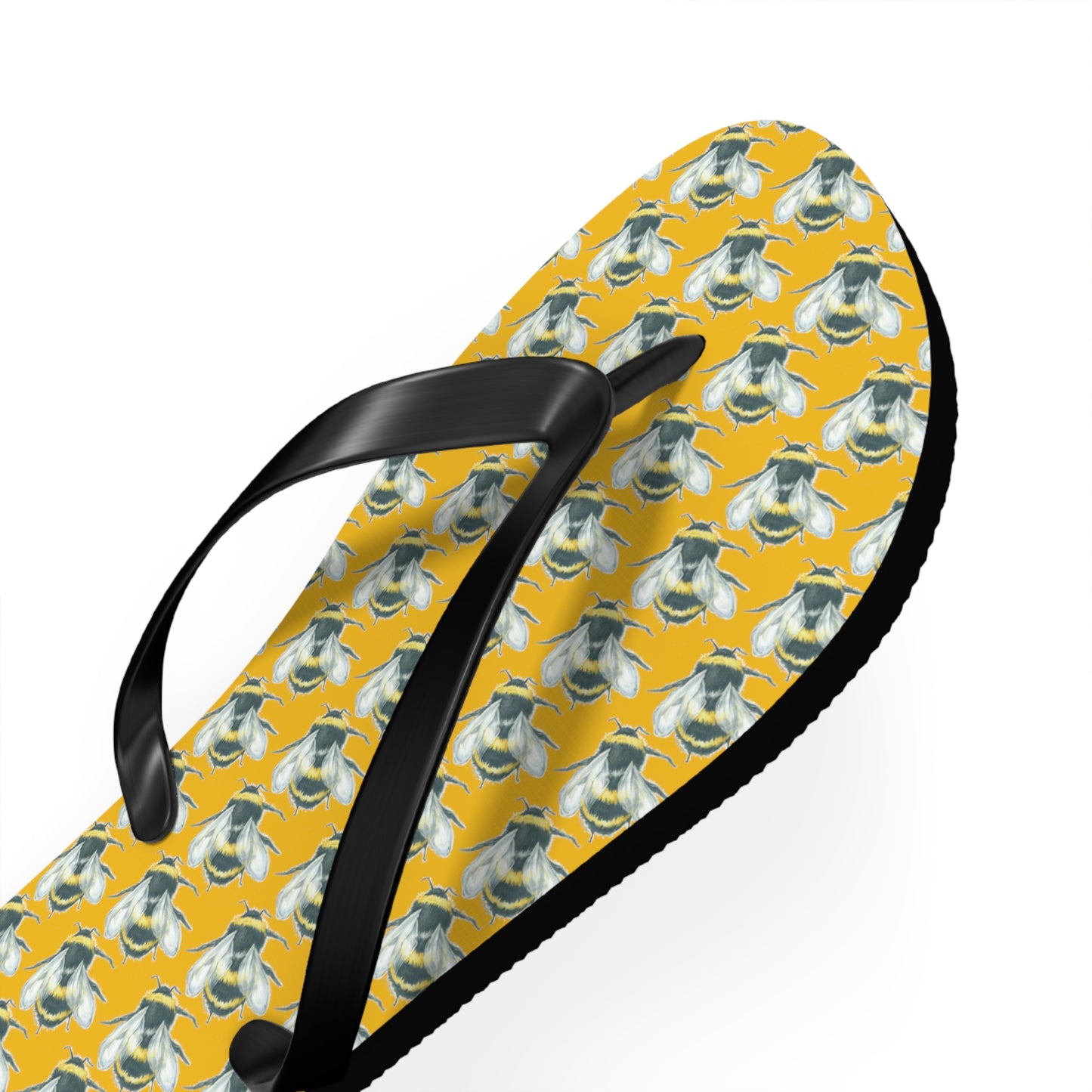 Original Art Bee Flip Flops