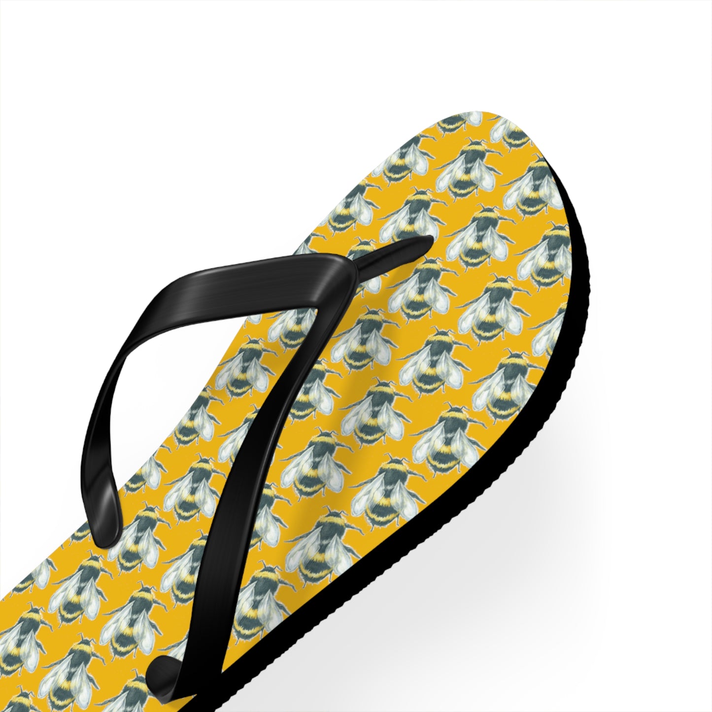 Original Art Bee Flip Flops