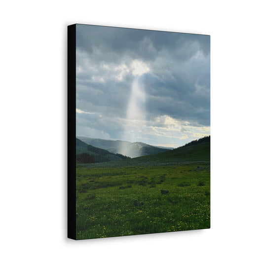 Heart of the Big Horn Mountains Canvas Gallery Wrap