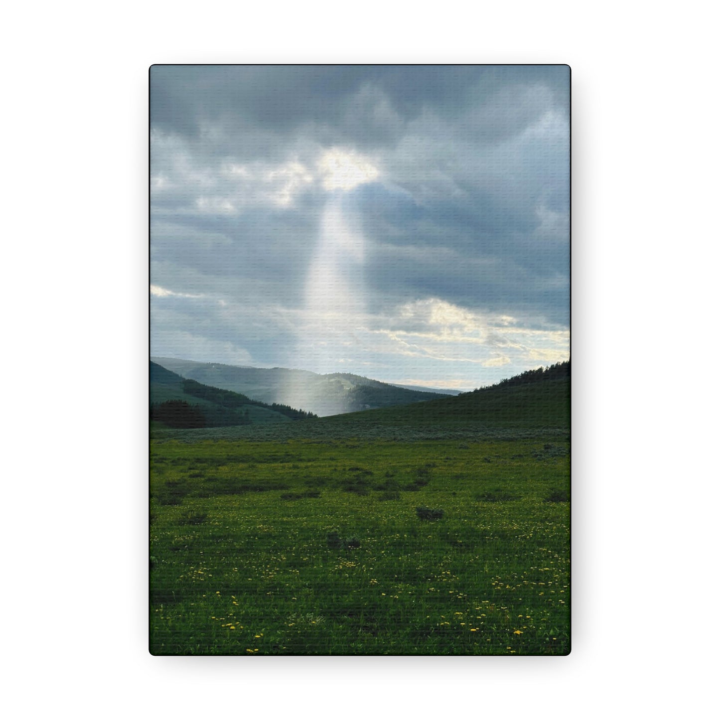 Heart of the Big Horn Mountains Canvas Gallery Wrap