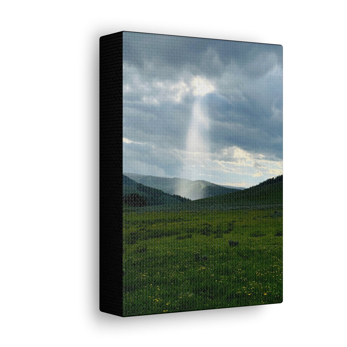 Heart of the Big Horn Mountains Canvas Gallery Wrap