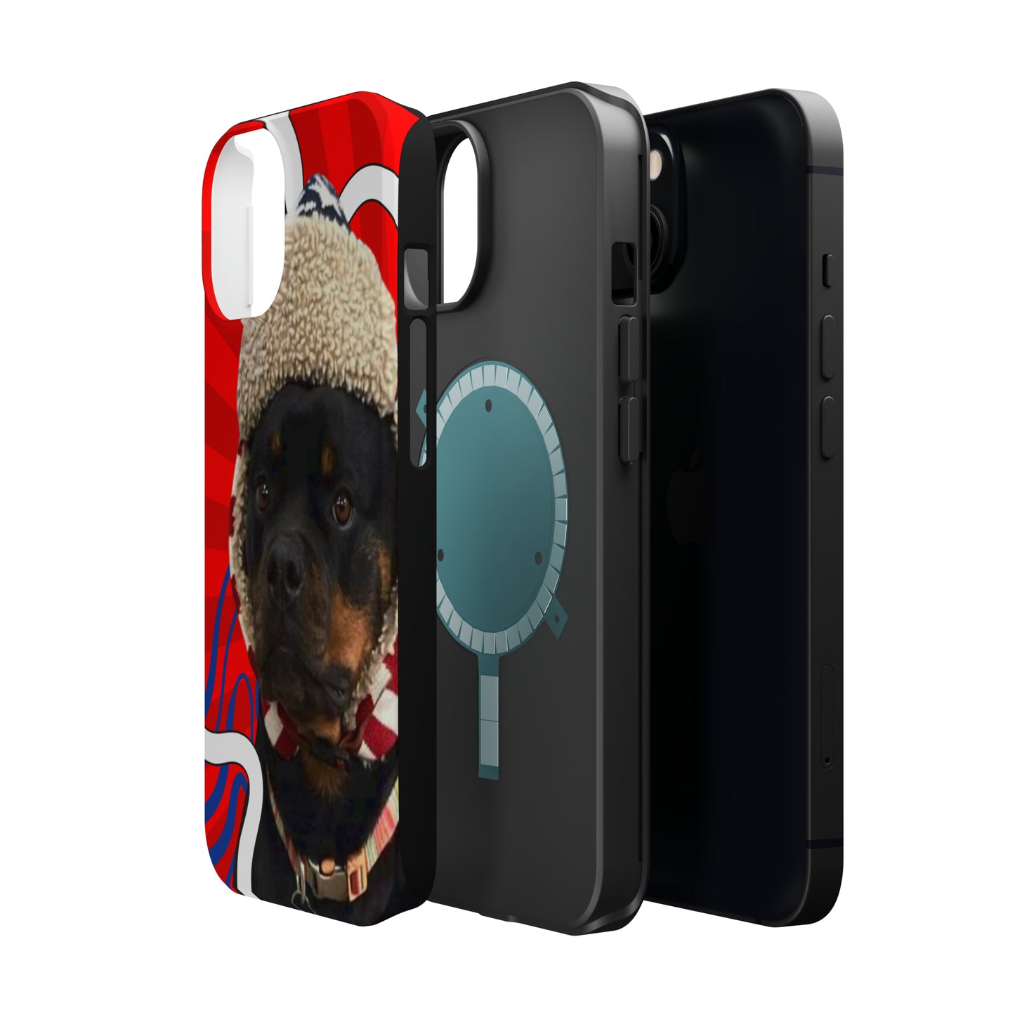 iPhone Rottweiler MagSafe Tough Phone Case