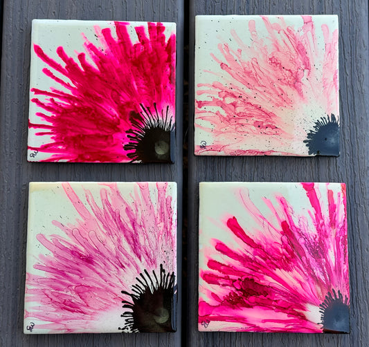 Flower Coaster Set