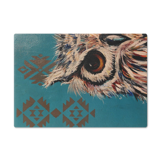 Aztec Owl Cutting Board