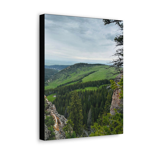 Freeze Out Big Horn Mountains Canvas Gallery Wrap