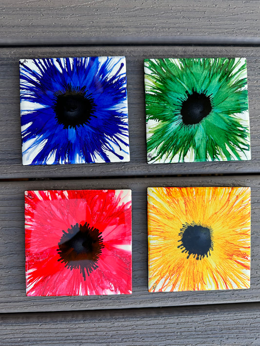 Flower Coaster Set