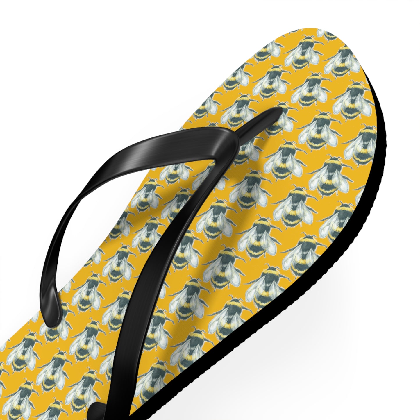 Original Art Bee Flip Flops