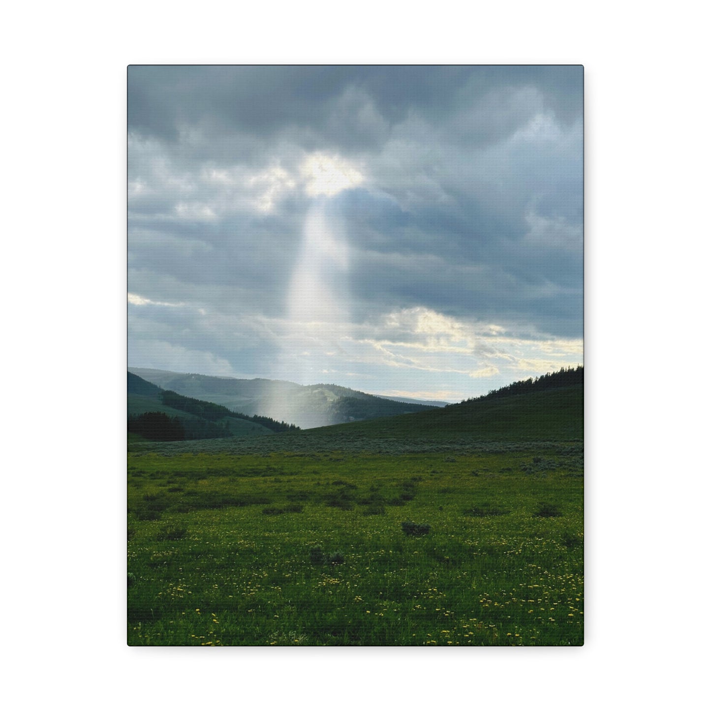 Heart of the Big Horn Mountains Canvas Gallery Wrap