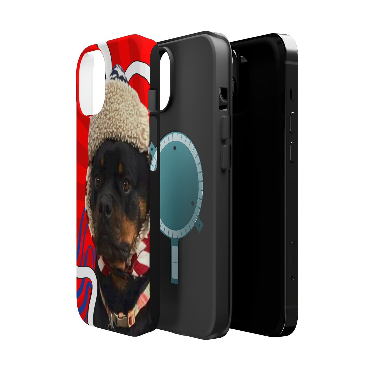 iPhone Rottweiler MagSafe Tough Phone Case