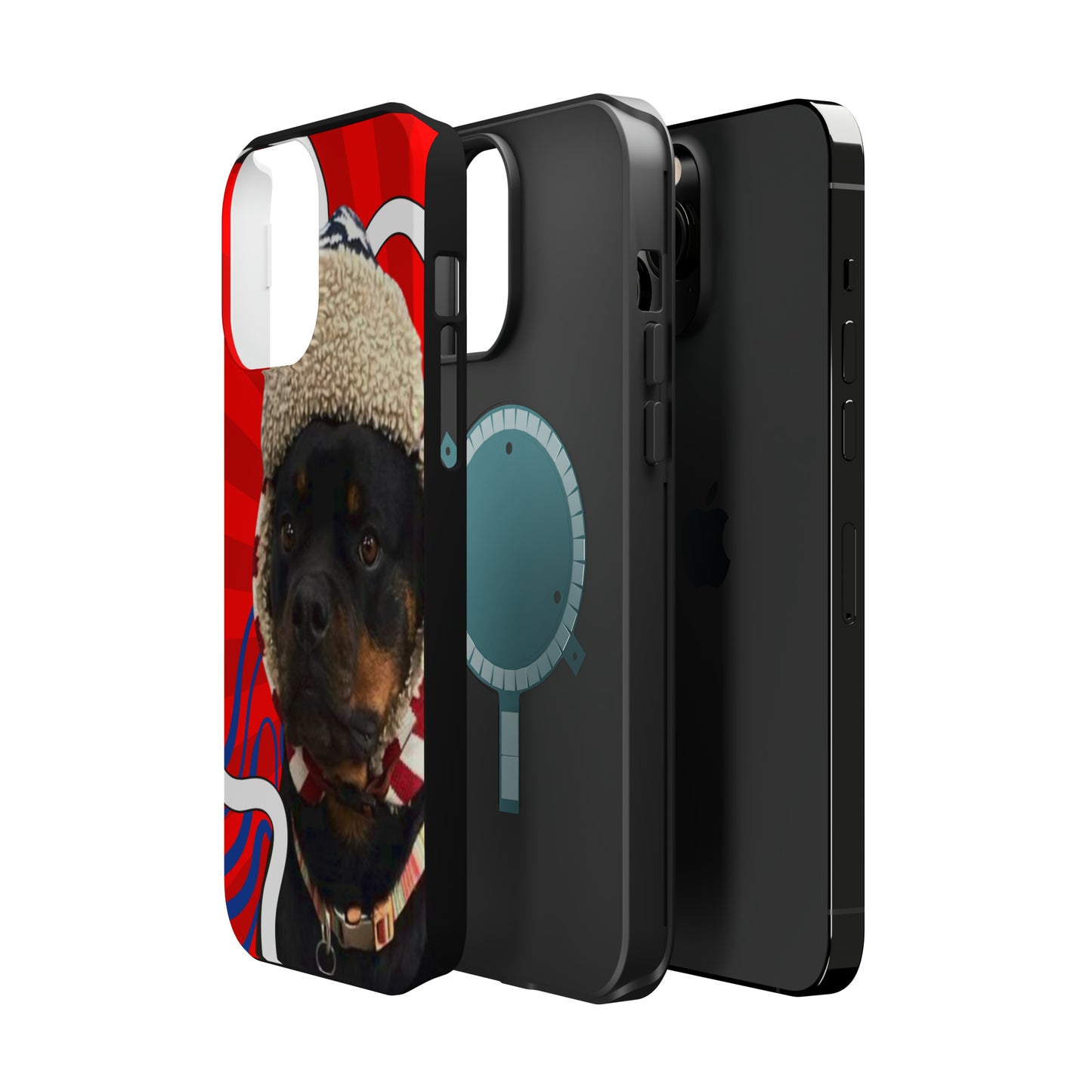 iPhone Rottweiler MagSafe Tough Phone Case