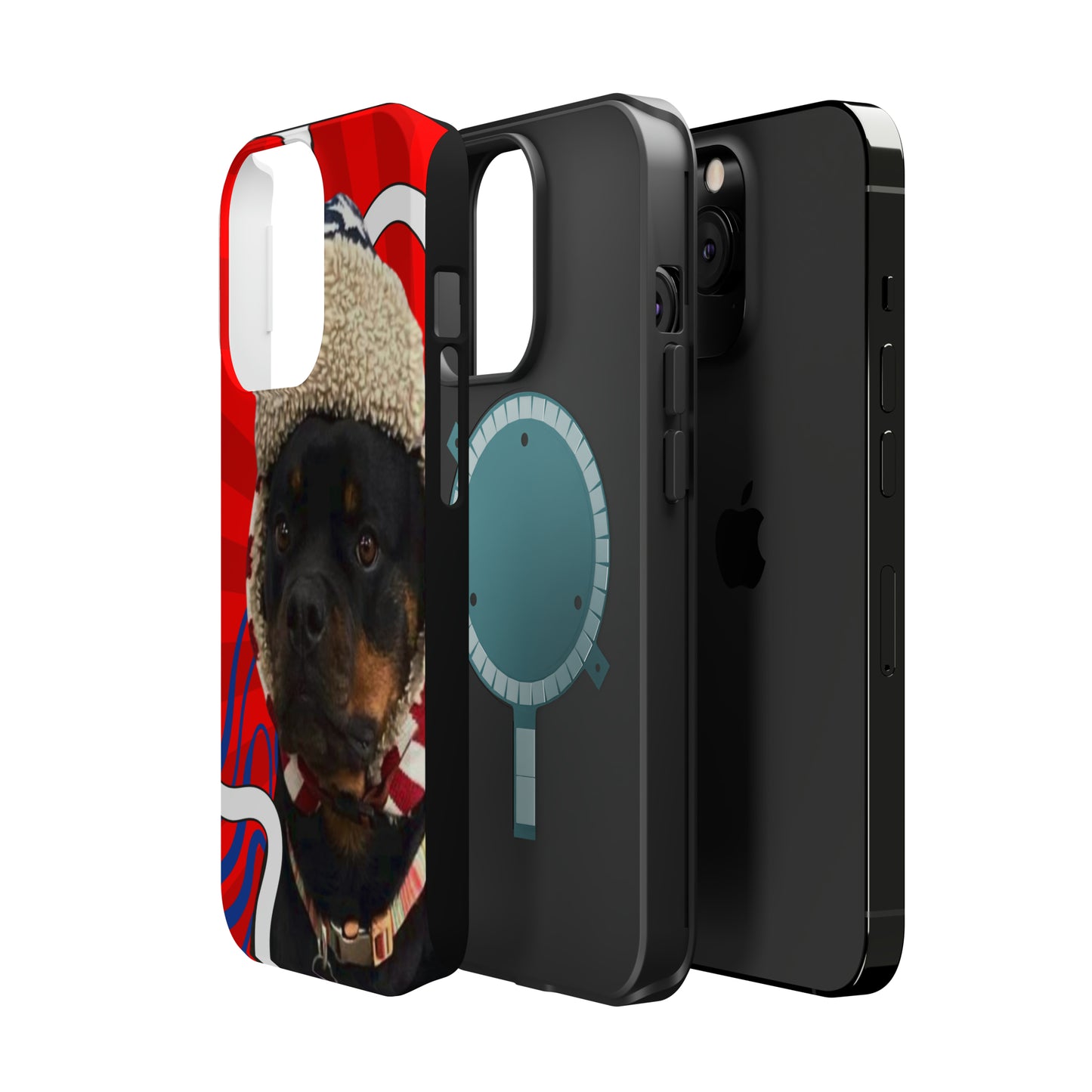 iPhone Rottweiler MagSafe Tough Phone Case