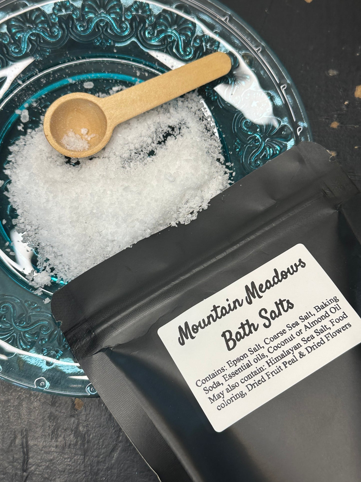 Mountain Meadows Bath Salts ~ Almond Cookies