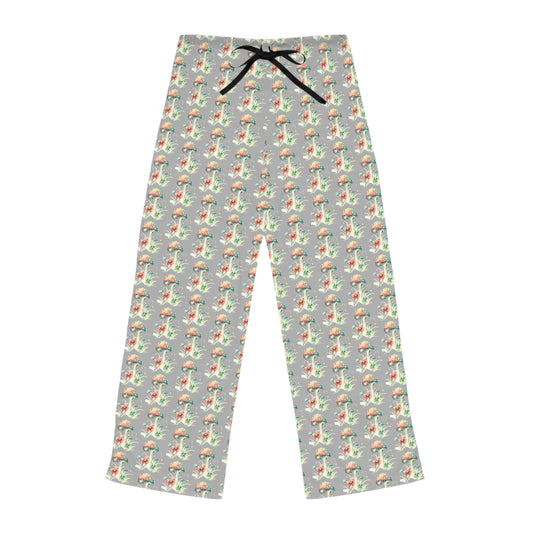 Original Art Mushroom Women's Pajama Pants