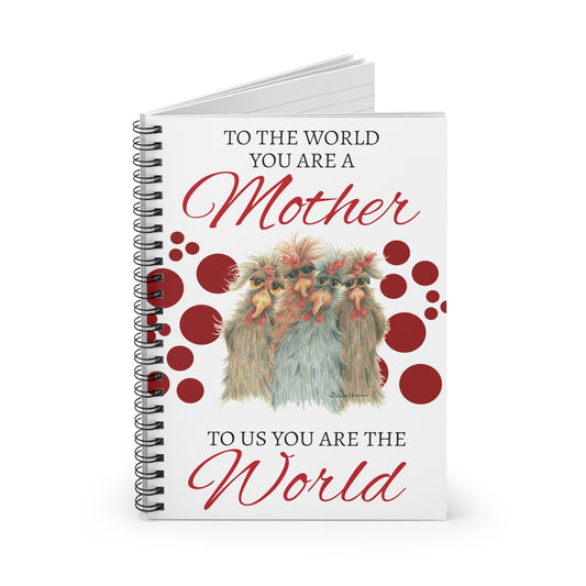Mother Spiral Notebook - Ruled Line