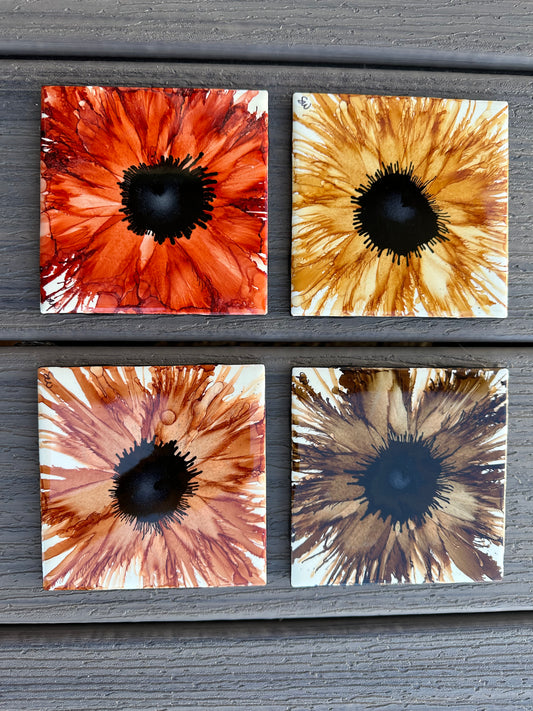 Flower Coaster Set